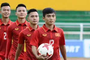 Hoàng Nam tự tin U23 Việt Nam sẽ xếp trên Thái Lan và Indonesia. Ảnh: VFF