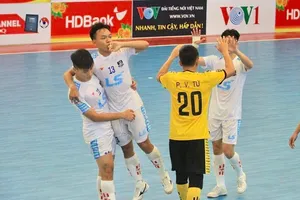 Thái Sơn Bắc giành vị trí nhất bảng ở giai đoạn 1. Ảnh: Anh Trần