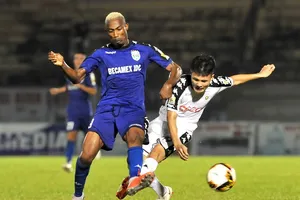 Becamex Bình Dương và Hà Nội có mặt trong tốp 100. Ảnh: MINH HOÀNG