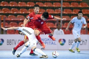 Cuộc so tài giữa hai đội U20 Việt Nam và Nhật Bản vào năm 2017. Ảnh: Đoàn Nhật