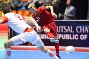 U20 futsal Việt Nam sớm giành vé vào Tứ kết. Ảnh: Anh Trần