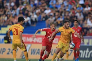 Thanh Hóa lại thua thảm trên sân nhà. Ảnh: Minh Hoàng