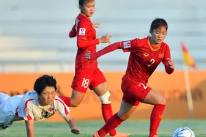 Các cô gái Việt Nam tạo ấn tượng sau 2 trận đầu tiên. Ảnh: AFC