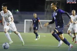 Campuchia đang tạm dẫn đầu bảng A