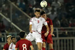 U23 Việt Nam và U23 UAE trong trận giao hữu mới đây tại TPHCM. Ảnh: DŨNG PHƯƠNG