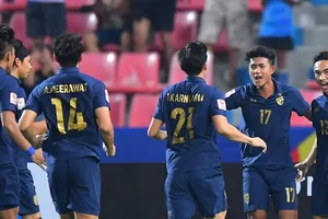 Chủ nhà Thái Lan vào Tứ kết sau trận hòa 1-1 trước Iraq. Ảnh: AFC