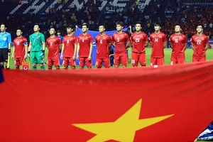 Việt Nam hướng đến mục tiêu giành 3 điểm trước CHDCND Triều Tiên. Ảnh: MINH HOÀNG