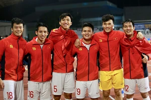 Các cầu thủ Hà Nội FC có mùa bóng đầy thành công trong năm 2019. Ảnh: HNFC