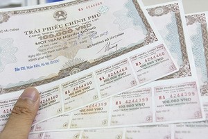 State Treasury attracts more than VND2.85 trillion via G-bond auction