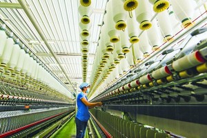Textile production at Phong Phu Corporation. (Photo: SGGP)