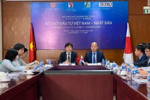 The Vietnam - Japan Investment Connection Conference 2020 held on September 9 by the Ministry of Industry and Trade. (Photo: SGGP)