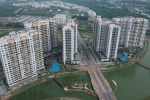 Mizuki Park real estate project in Binh Chanh District, HCMC. (Photo: SGGP)