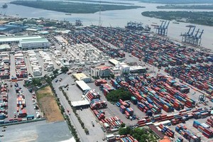 The logistics system of HCMC constantly develops. (Photo: SGGP)