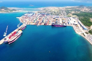 Van Phong Economic Zone in Khanh Hoa Province attracts tens of billions of dollars in 2020. (Photo: SGGP)