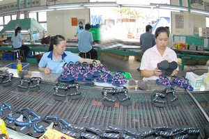 Footwear production at Biti's Company. (Photo: SGGP)