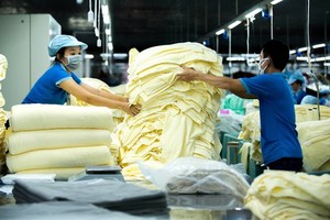Production of household textiles for export to the US at Phong Phu Corporation. (Photo: SGGP)