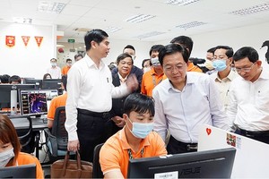 FPT has many breakthrough projects in Binh Dinh Province. (Photo: SGGP)