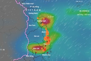 Heavy rains in Central Coast provinces still develop complicatedly