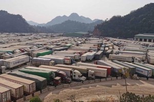 Authorities join hands to quickly resolve truck backlog at Northern border gates