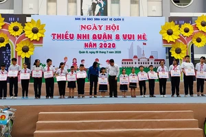 Thiếu nhi TPHCM vui hè bổ ích, an toàn