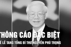 Thông cáo đặc biệt về Lễ tang Tổng Bí thư Nguyễn Phú Trọng