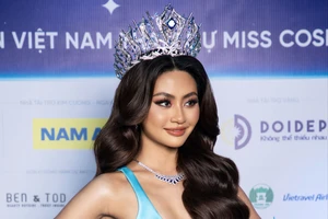 Hoa hậu Hoàn vũ Việt Nam Bùi Xuân Hạnh đại diện Việt Nam tham gia Miss Cosmo 2024