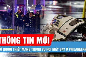 Mỹ: Thông tin mới về số người thiệt mạng trong vụ rơi máy bay ở Philadelphia 