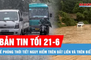 Bản tin tối 21-6: Mưa lũ bao vây, 3 mẹ con bị cô lập hoàn toàn trong ngôi nhà 3 tầng