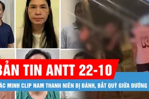 Bản tin ANTT 22-10: Người đàn ông áo đen bắt nam thanh niên quỳ giữa đường là ai?