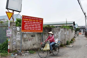 Báo động chiêu lừa bán nền “dự án ma”