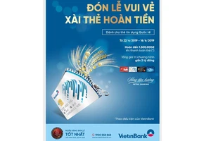 Đón Lễ vui vẻ - Xài thẻ hoàn tiền