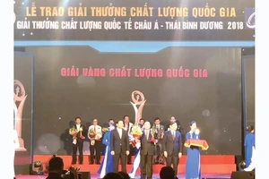 Vedan Việt Nam vinh dự nhận Giải Vàng Chất lượng Quốc gia năm 2018