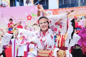 A Vietnam-Japan cultural festival in HCM City (Photo: Sggp)