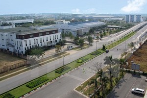 A view of the Saigon Hi-Tech Park (Photo: VNA)