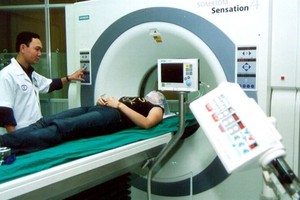 A multi-slice scanner in use at HCM City’s Cho Ray Hospital. (Photo: VNA)