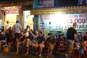 Bui Vien Walking Street in District 1 will officially debut on July 15