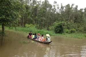 Gao Giong ecological tourist area in Dong Thap Province (Photo: KK)