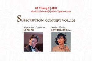 Hanoi Opera House presents concert on August 4