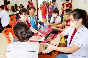 The program provides health care for 5,000 people;