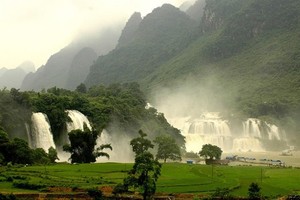 Ban Gioc Waterfall (Photo: VNA)