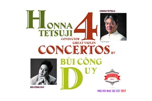 Violinist Bui Cong Duy gives concerts in Hanoi