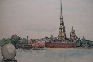 Fine arts exhibition celebrates Russian October Revolution