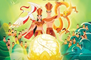 Cartoon on Vietnam's origin story a viral hit