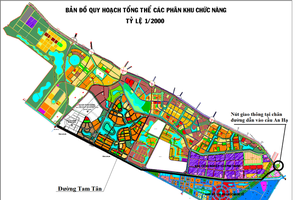 The master plan of the Tay Bac urban area (Source: http://www.bqltaybac.hochiminhcity.gov.vn)