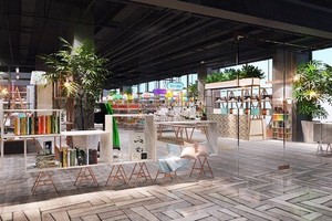 A 3,000sq.m “book city” that will provide one million books and thousands of stationery products will open at the Garden Mall in HCM City’s District 5 next month​ (Photo pnc.com.vn)