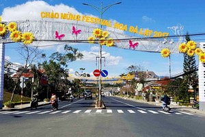 Lam Dong ready for 7th Da Lat Flower Festival