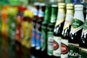 The selling of brewer Sabeco shares should give a short boost to the market.(Photo: cafef.vn)