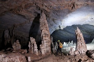 Phong Nha-Ke Bang National Park is home to the largest cave system in the world.