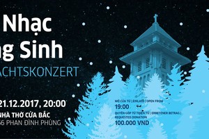 Joining Christmas charity concert for the poor