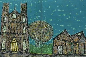 A painting by Trinh Tuan